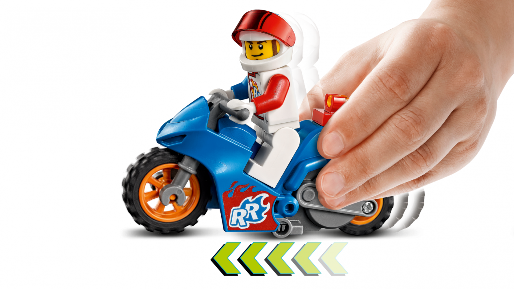 MOTO. CASCADORIE-RACHETA, LEGO 60298