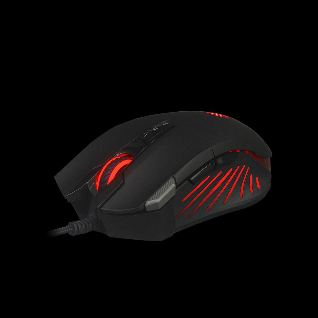 Mouse A4tech V9M Bloody, gaming, cu fir, USB, 4000 dpi, negru,