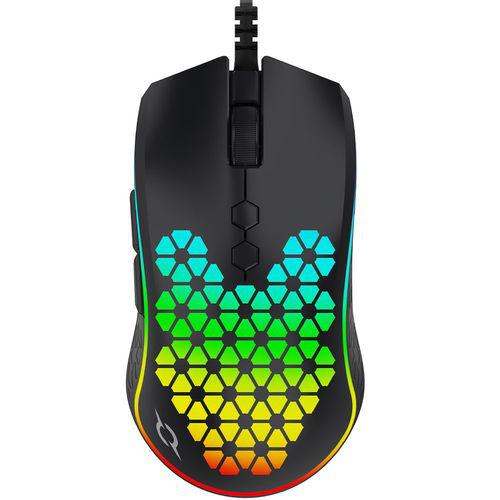 Mouse AQIRYS Polaris, cu fir, 7 butoane, interfata USB 2.0