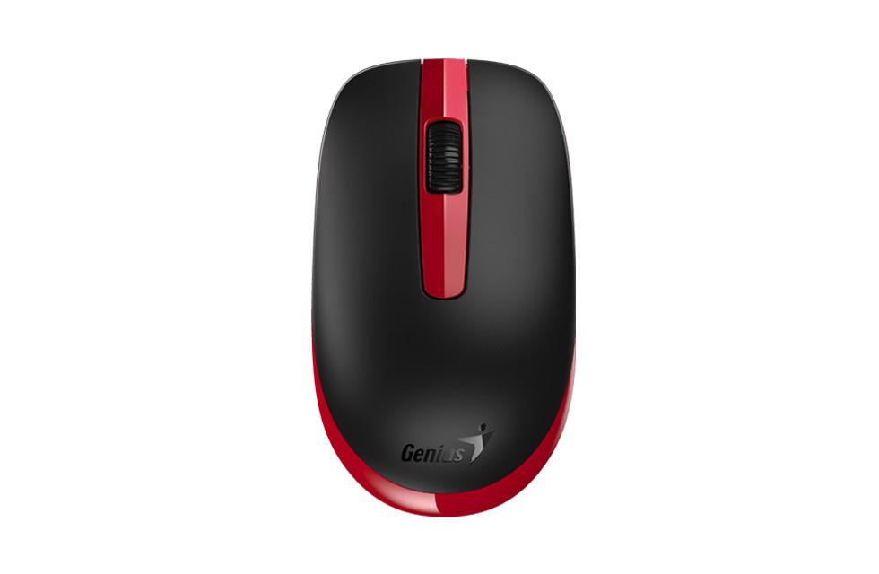 MOUSE Genius, „NX-7007", PC sau NB, wireless, 2.4GHz, optic, 1200 dpi, butoane/scroll 3/1, , rosu, „31030026404”