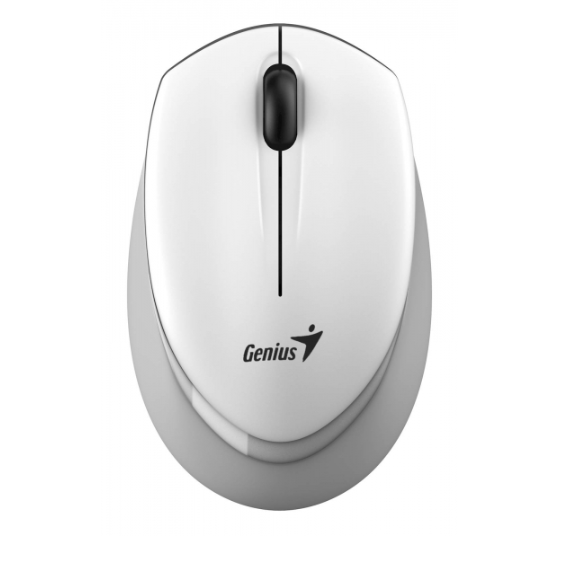 Mouse Genius NX-7009 Wireless, PC sau NB, 2.4GHz, optic, 1200 dpi, senzor Blue-Eye, gri,