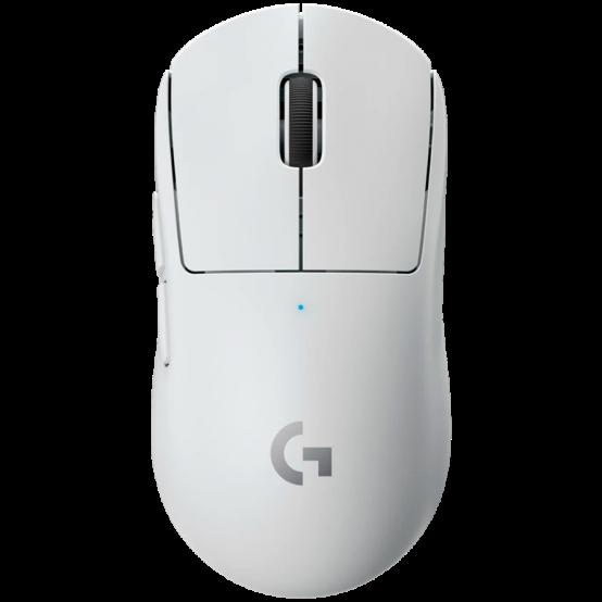 Mouse Logitech G PRO X Superlight 2, optic, rezolutie maxima 32000 DPI, Senzor optic HERO 25K, alb