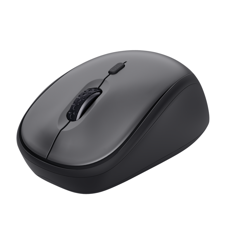 Mouse Trust Yvi+ Silent Wireless   Features Power saving yes DPI adjustable yes Silent click no Gliding pads UPE Software no   Sensor DPI 800, 1600 Max. DPI 1600 dpi Sensor technology optical   Control Grip type claw Left-right handed use right-handed Scroll wheel yes Trackball no Horizontal