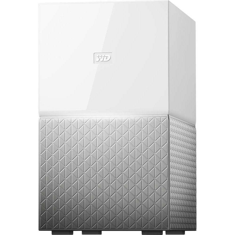 NAS WD, 2 Bay, 4TB, My Cloud Home Duo, Gigabit Ethernet, USB 3.0 expansion port (x2), Dual-drive storage, Password protection,