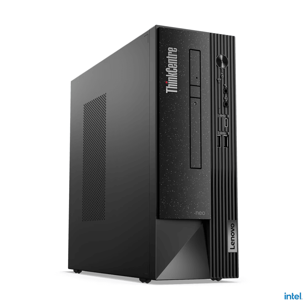 Desktop Lenovo ThinkCentre neo 50s Gen 4 SFF, Intel® Core™ i3-13100, Integrated Intel® UHD Graphics 730, RAM 8 GB, SSD 256 GB, 3YO DOS