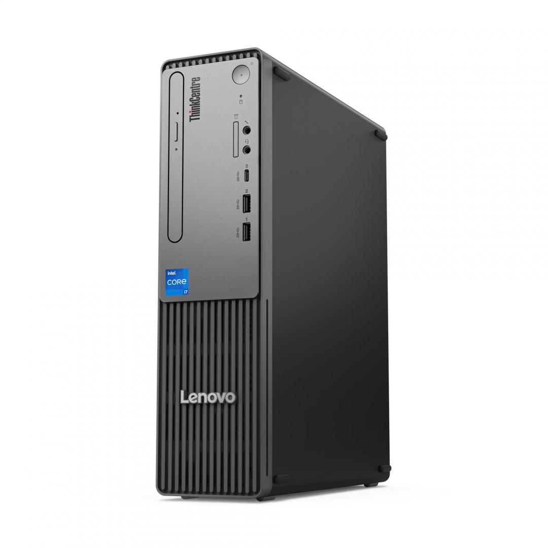 Desktop Lenovo ThinkCentre neo 50s Gen 5 SFF, Intel® Core™ i5-14400, RAM 1x 16GB UDIMM DDR5-4800, 512GB SSD M.2 2280 PCIe® 4.0x4 NVMe® Opal 2.0, Video: Integrated Intel® UHD Graphics 730, Optic: None, Card reader: 3- in-1 Card