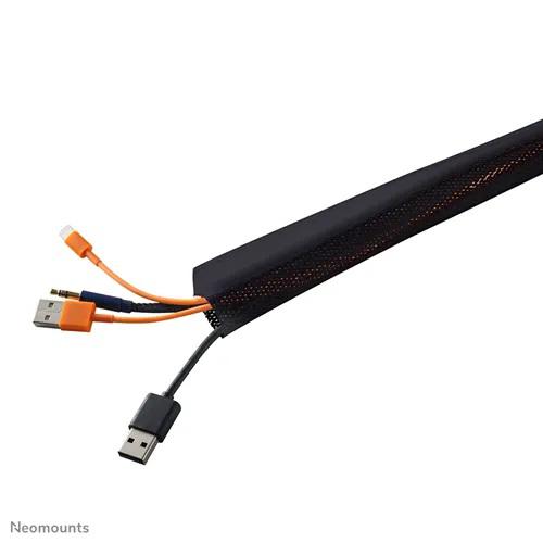 Accesoriu/imbracaminte pentru acoperit cablurile Neomounts by Newstar NS-CS200BLACK, 200cm, negru