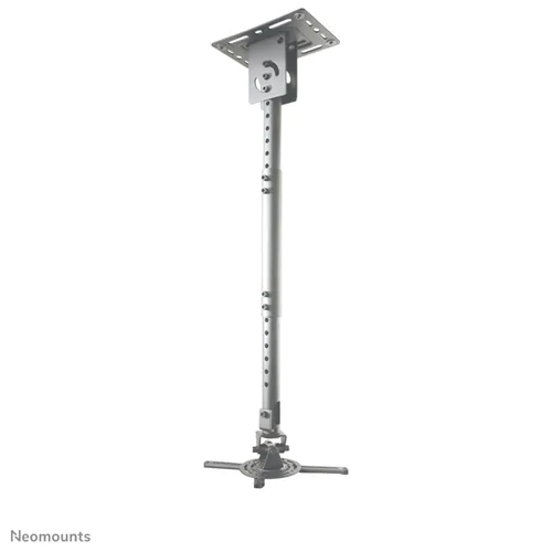 Suport Proiector pentru tavan, Neomounts by Newstar BEAMER-C100, 58-83cm, suporta pana la 15kg, argintiu