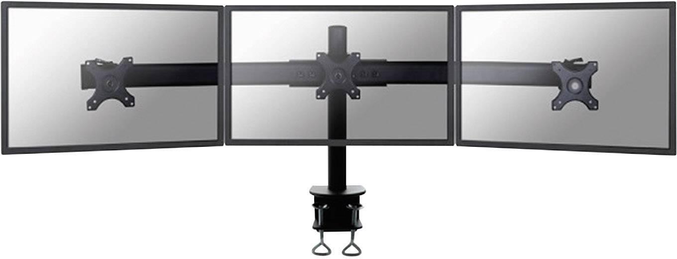 Suport Monitor de Birou Triplu, Neomounts by Newstar FPMA-D700D3, 10" - 27", VESA 100x100, suporta pana la 8kg, negru