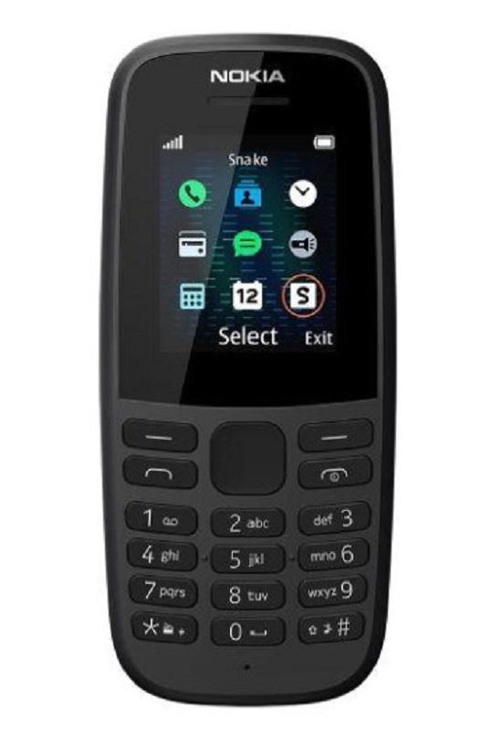 Nokia 105 2019(GSM) 1.77" 4MB 4MB Dual Sim Black