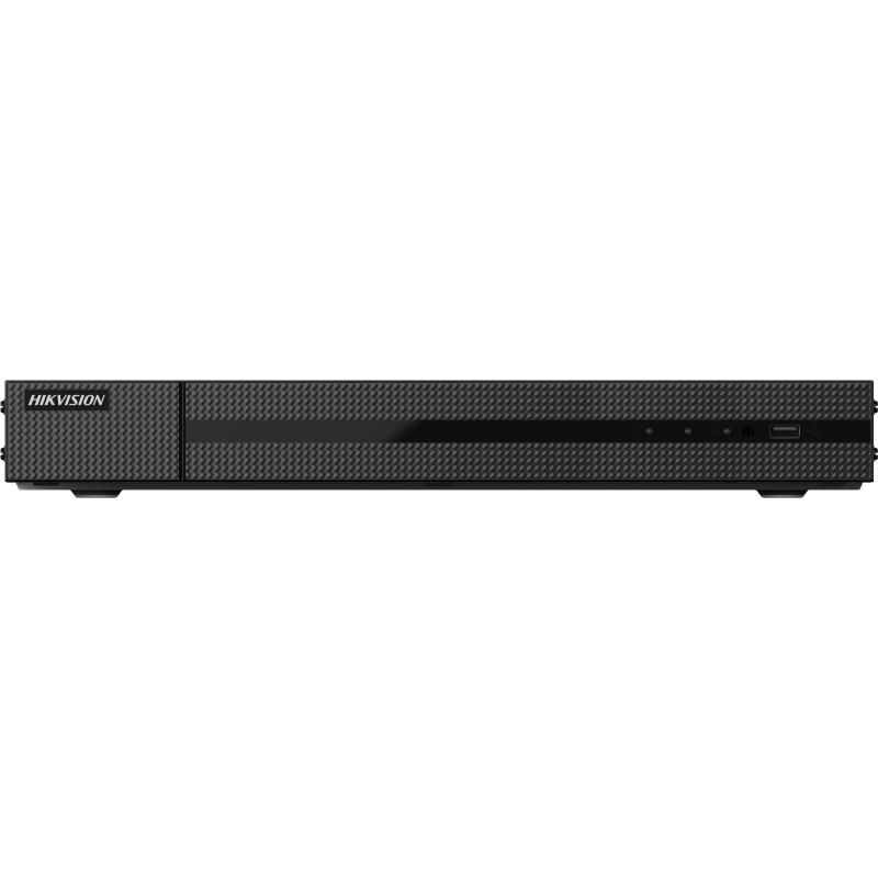 NVR HiWatch 16 canale HWN-5216MH(D), 2-ch@12 MP or 3-ch@8 MP or 6-ch@4 MP or 12-ch@1080p, iesiri: HDMI/VGA, 2x SATA max 10TB, alimentare: 100 to 240 VAC, 50 to 60 Hz, dimensiuni: 385 mm × 315 mm × 52 mm, greutate: 3kg.