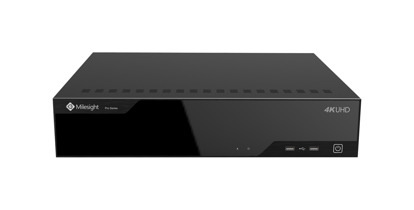 NVR Milesight 64 canale MS-N8064-G, Rezolutie inregistrare: 12MP, Rezolutie redare: 6*(30fps@8MP),8*(30fps@6MP),Dual Stream; HDMI & VGA output 2CH; Compresie video: H.265+/H.265(HEVC)/H.264+/H.264;Stocare: 8 *SATA( 3.5") si 1*eSATA pana la 10TB per HDD; Interfata retea: 2