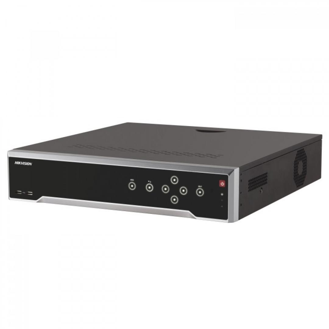 NVR Hikvision IP 16 canale DS-7716NI-K4;incomingbandwidth:160Mbps;Outgoing bandwidth: 160Mbps;RecordingResolution:8MP/6MP/5MP/4MP/3M P/1080p/UXGA/720p/VGA/4CIF/DCIF/2CIF/CIF/QCIF; 4 xSATA interfaces for 4HDDs; 19-inch rack-mounted 1.5U chassis