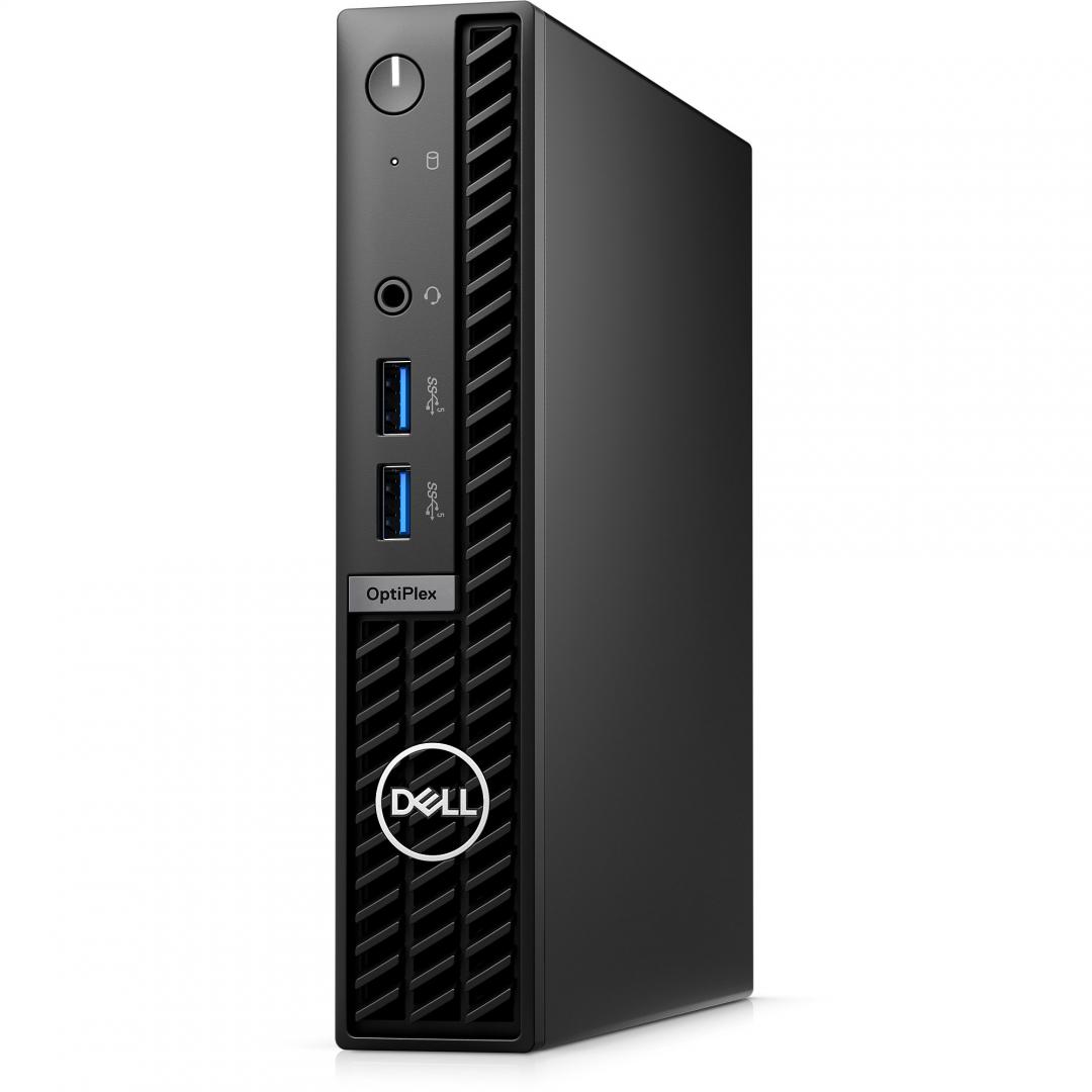 Desktop Dell OptiPlex 7010 MFF, 90W, EMEA, EPEAT 2018 Registered (Gold), ENERGY STAR Qualified, Trusted Platform Module (Discrete TPM Enabled), 13th Gen Intel Core i7-13700T (8+8 Cores/30MB/24T/1.4GHz to 4.8GHz/35W), 16GB (1x16GB) DDR4 Non-ECC Memory, M.2 2230 512GB PCIe NVMe Class 35 Solid State