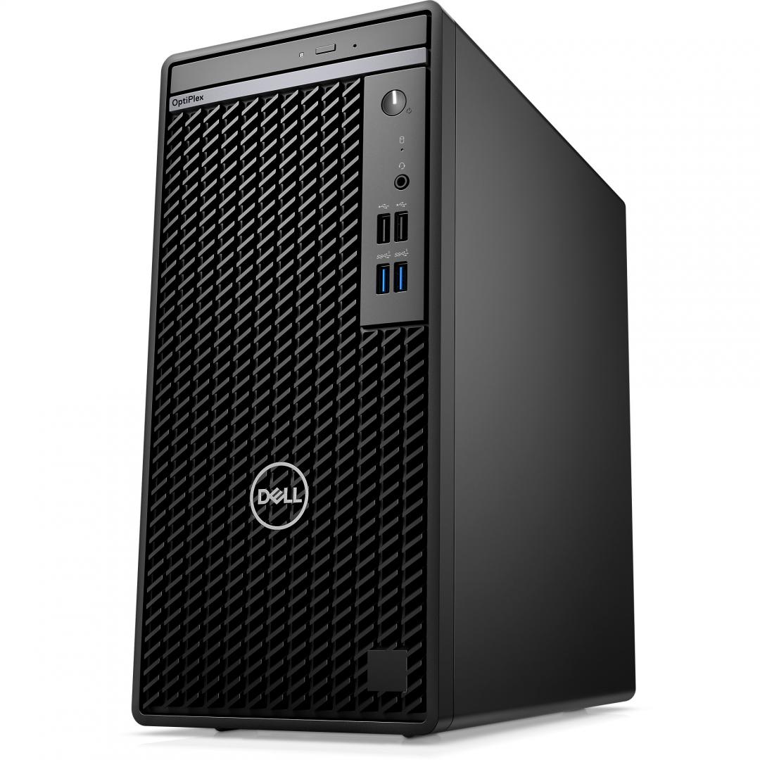 Desktop Dell OptiPlex 7010 TOWER, OptiPlex Tower with 180W Bronze Power Supply, WW, EPEAT 2018 Registered (Silver), ENERGY STAR Qualified , Trusted Platform Module (Discrete TPM Enabled), A 13th Gen i3-13100 (4 Cores/12MB/8T/3.4GHz to 4.5GHz/60W), Intel Integrated Graphics, 8GB (1x8GB) DDR4 Non-ECC