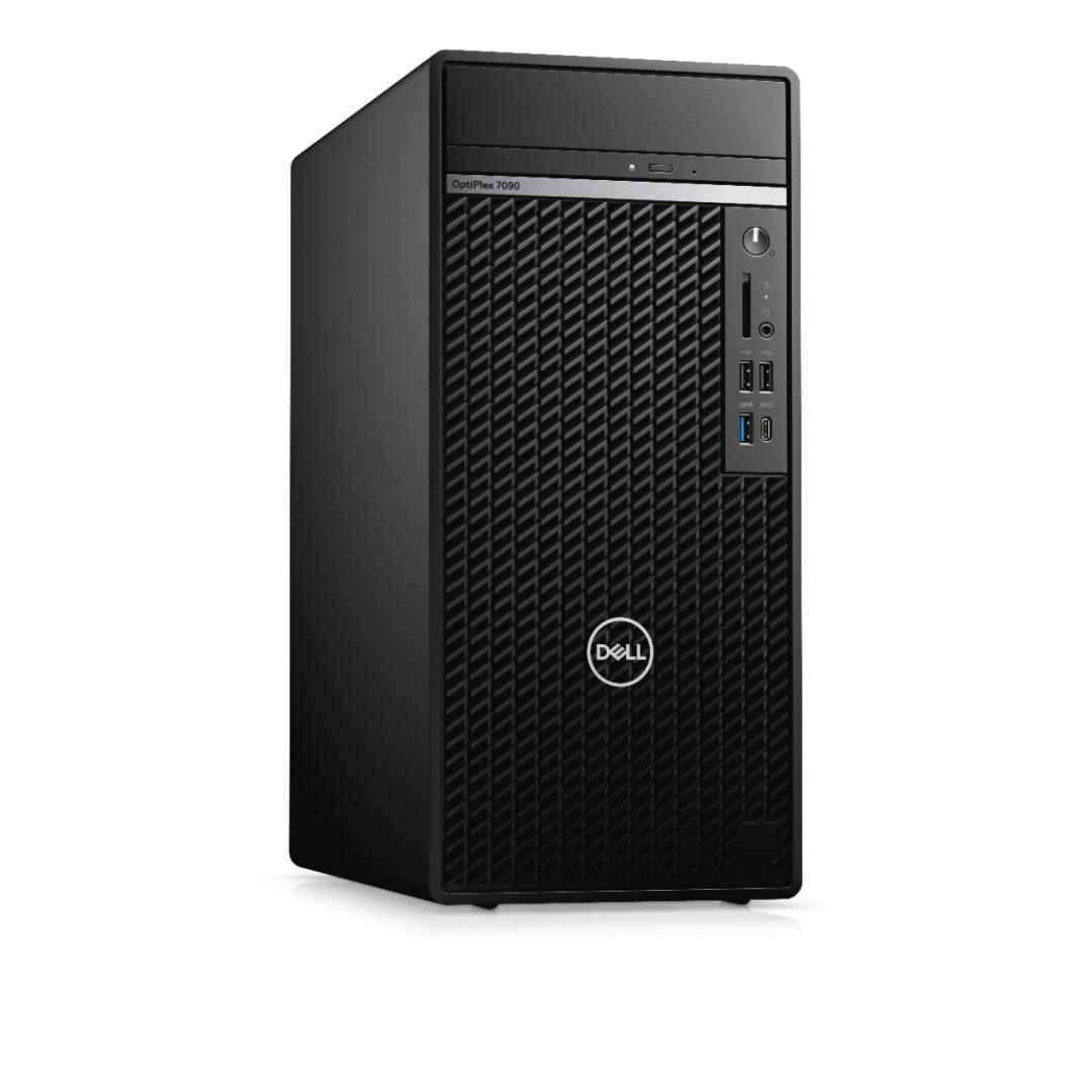 Desktop Dell OptiPlex 7090 MT, i7-11700, 16GB, 256GB SSD + 4TB HDD, GeForce GTX 1660 S, W11 Pro