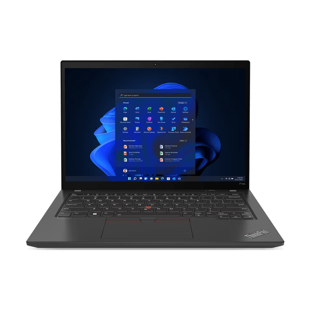 Laptop Lenovo ThinkPad P14s Gen 4 (AMD);14" 2.8K OLED; AMD Ryzen 7 PRO 7840U; Integrated AMD Radeon 780M Graphics; RAM 64GB, SSD 2TB, 3YO, W11P