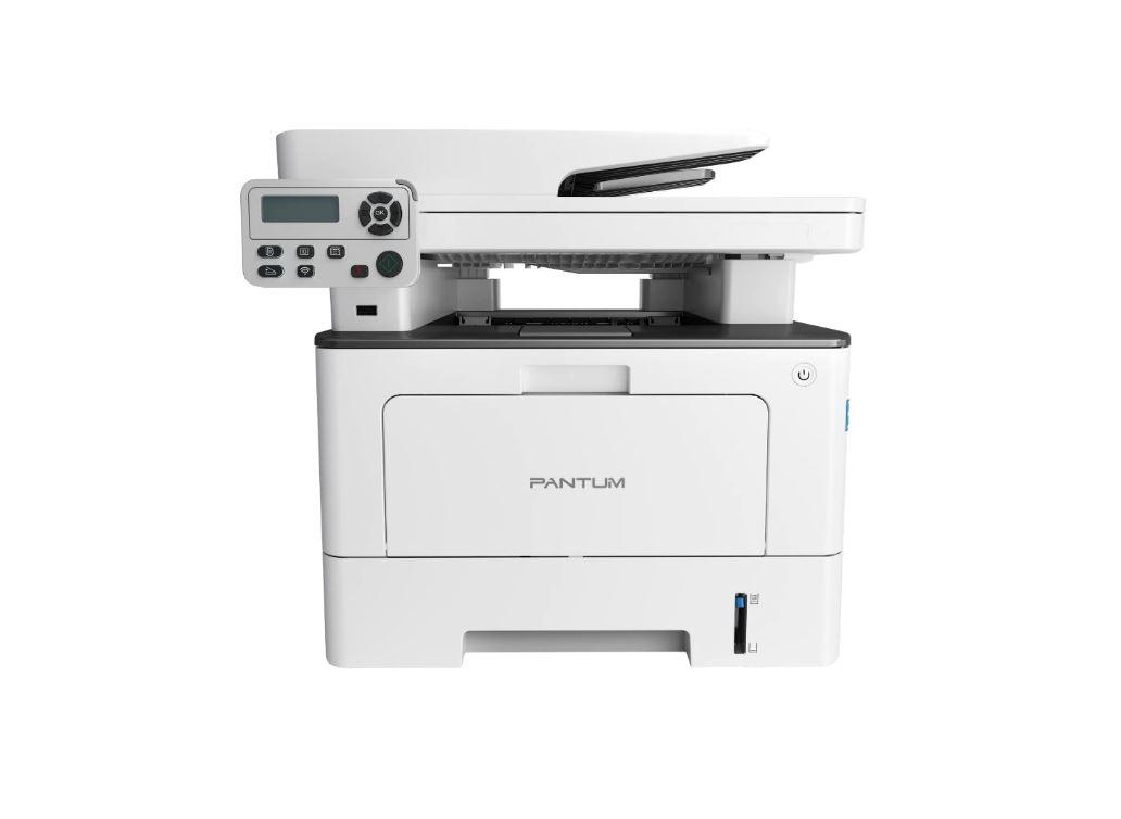 Multifunctional laser mono Pantum BM5100ADW Print/Copy/Scan, Dimensiune:A4, Rezolutie: Tiparire 1200x1200dpi, Copiere:600x600dpi, Scanare:1200x1200dpi; Viteza:Printare 40ppm, Scanare:24ppm; Procesor:1.2 Ghz; Memorie:512MB, Capacitate alimentare standard/max. 250/1410 de coli, Capacitate iesire 150