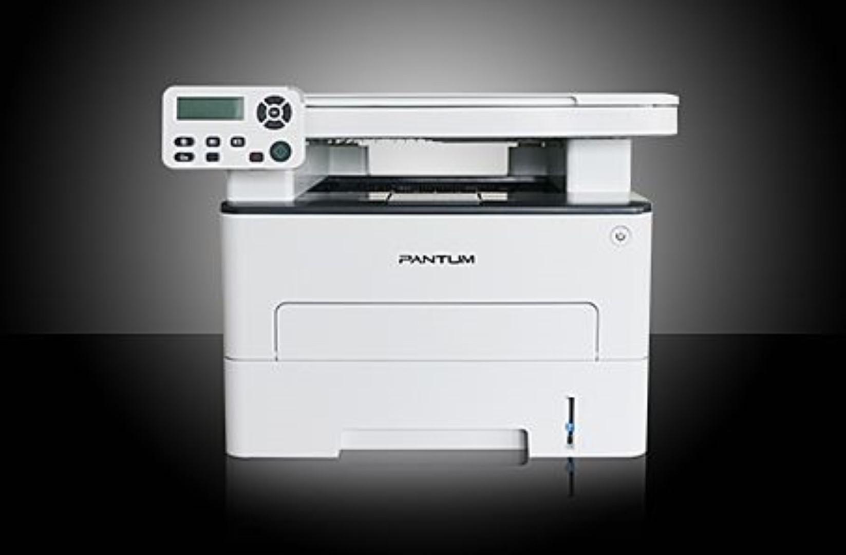 Multifunctional laser mono Pantum M6700DW Print/Copy/Scan, Dimensiune:A4, Rezolutie: Tiparire 1200x1200dpi, Copiere:600x600dpi, Scanare:1200x1200dpi; Viteza:30ppm; Procesor:525MHz; Memorie:128MB, Capacitate alimentare 250 de coli, capacitate iesire:150 coli, Greutate hartie 60-105 gr/mp, max 200