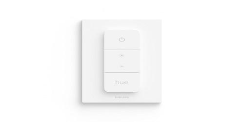 Intrerupator cu variator Philips Hue, Wireless, ZigBee, baterie 1xCR2032 inclusa, IP20, Alb