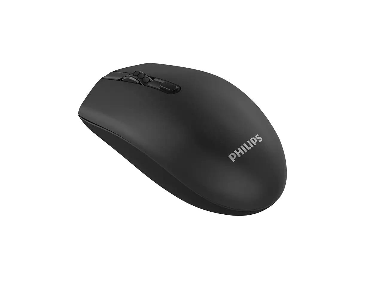 Mouse Philips SPK7404, Wireless, negru