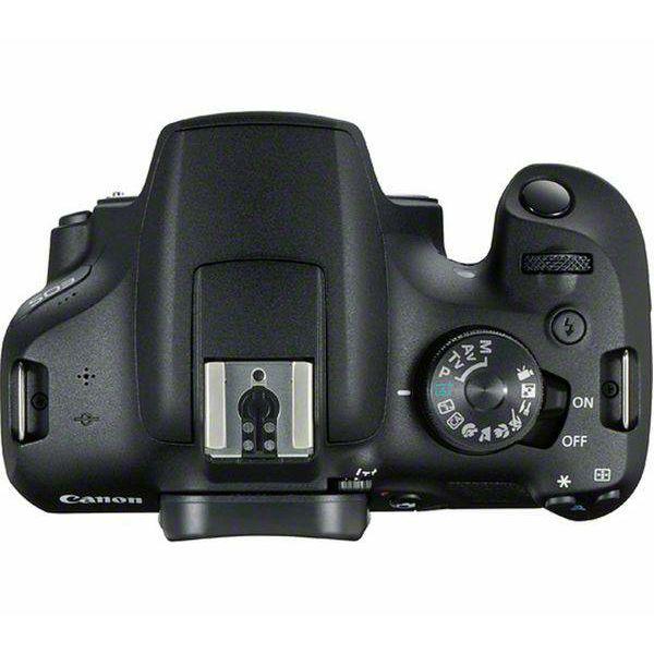 Camera foto Canon EOS-2000D body, 24.1MP,3.0" TFT fixed DIGIC 4+, ISO 100-6400,FullHD movies 30fps,compatibil SD/SDHC/SDXC, 30-1/4000 sec,9 puncte de focus, HDMI mini,USB,WI-FI, accumulator Li-ion LP-E10, montura EF/EF-S.