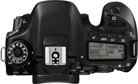 Camera foto Canon EOS-80D BODY Wifi Black, 24MP, CMOS,3" TFT fullyarticulated, DIGIC 6, 7 cadre / sec, ISO 100-16000,FullHD movies 3 0fps,compatibil SD/SDHC/SDXC, 1/8000, HDMI,USB,acumulator Li-ion LP-E6N
