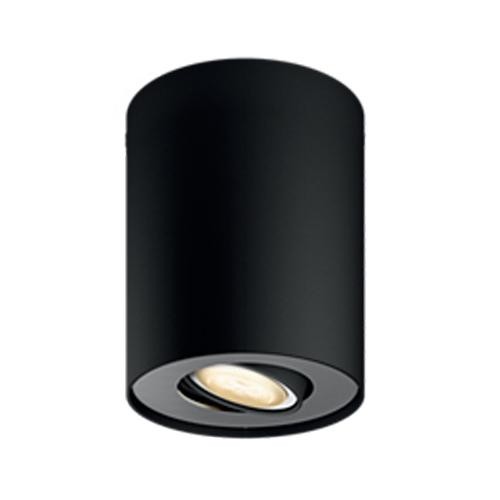 PILLAR HUE SINGLE SPOT BLACK 1X5W IP20