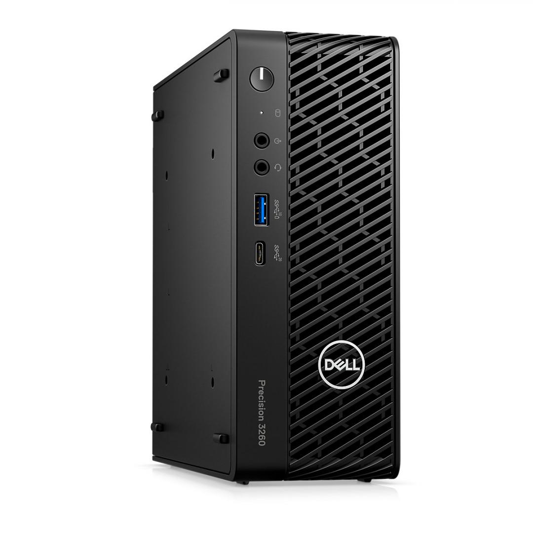 Precision Workstation DELL 3260 CFF CTO BASE, Intel i7-13700, 16GB, 512GB SSD, NVIDIA T1000, W11 Pro