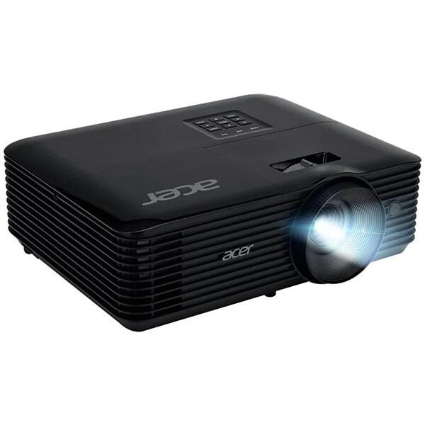 Proiector Acer X1128I, DLP, SVGA 800* 600, up to WUXGA 1920* 1200, 4800 lumeni, 4:3/ 16:9, 20.000:1, zoom digital 2x, zoom optic 1.1x, distanta maxima de proiectie 11.8 m, dimensiune maxima imagine 300", lampa 6.000 ore/ 15.000 ore extremeEco, HDMI, USB, Composite video, VGA, audio in/ out, DC Out