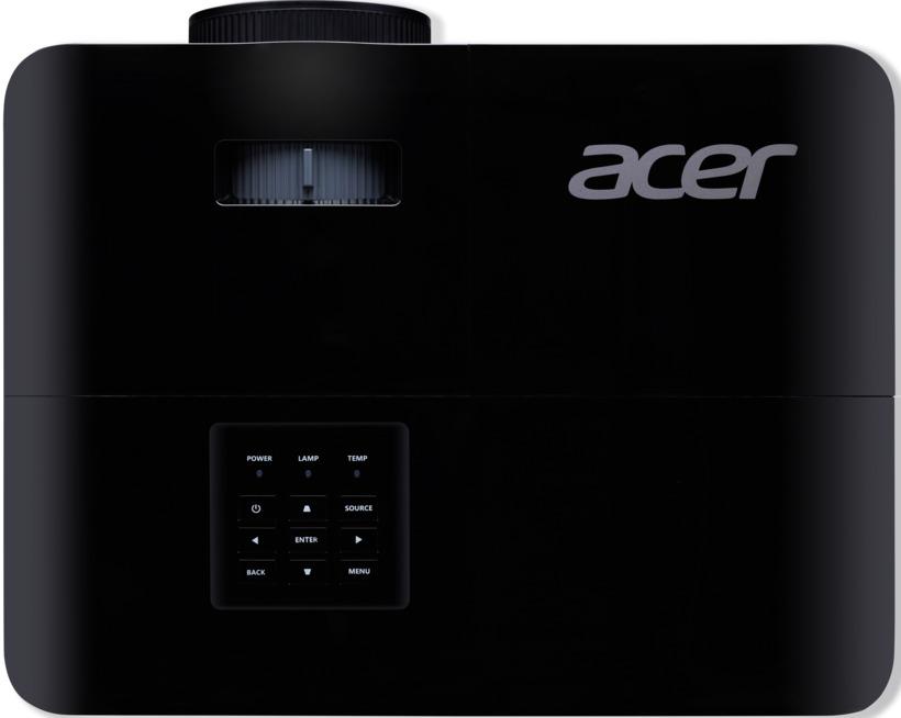 Proiector ACER X1328WH, DLP 3D ready, WXGA 1280*800, up to WUXGA 1920* 1200, 4500 lumeni, 16:10 nativ, 4:3/ 16:9 compatibil, 20.000:1, dimensiune maxima imagine 300", distanta maxima de proiectie 10 m, boxa 3W, lampa 6.000 ore/ 15.000 ore, 24- 32 dB, greutate 2.8 kg, D-sub, HDMI, PC audio in/ out