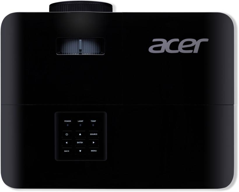 Proiector ACER X1328WI, DLP 3D ready, 5000 lumeni, WXGA 1280* 800, up to WUXGA 1920x1200, 16:10/ 16:9/ 4:3, 20.000:1, dimensiune maxima imagine 300", distanta maxima de proiectie 12 m, boxa 3W, lampa 6000 ore/ 15.000 ore ExtremeEco, d-sub, HDMI, PC audio in/ out, composite video/ RCA, USB Type A for