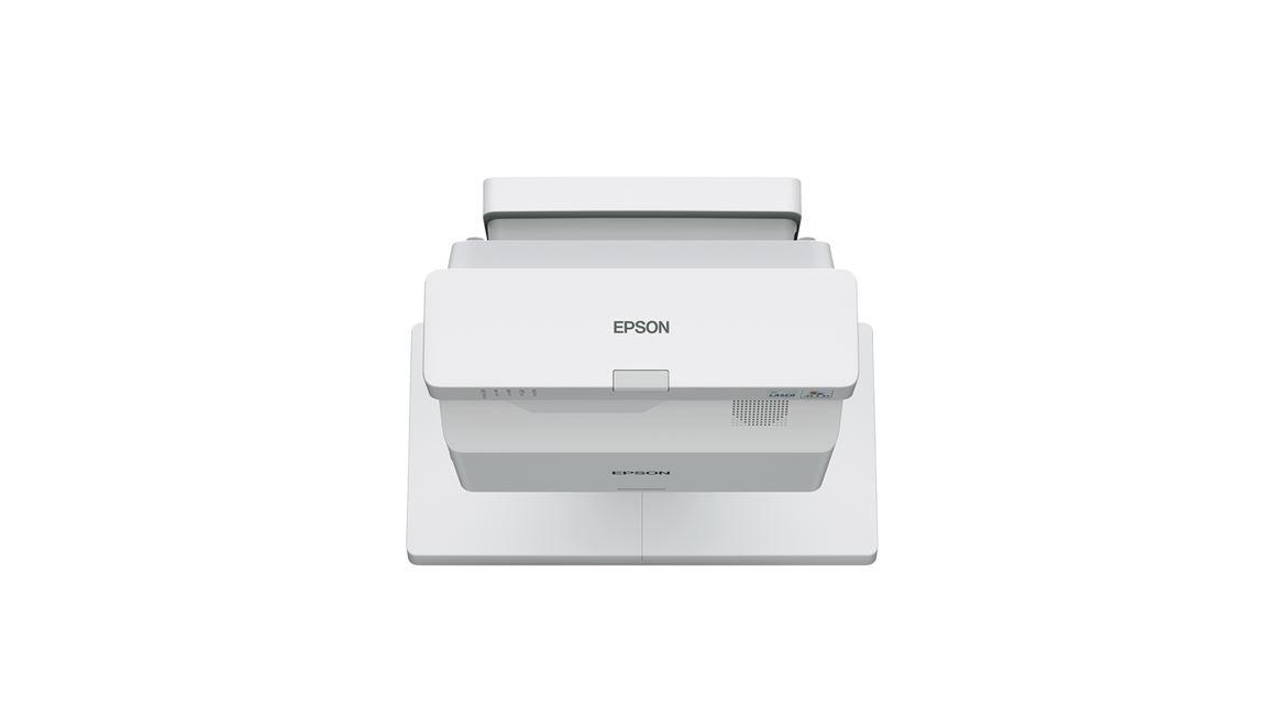 Proiector Epson EB-770F, 3LCD, 4100 lumeni, FHD 1920*1080, 16:9, Contrast: 2.500.000:1, lampa 20.000 ore/ 30.000 ore Ecomode, zoom 1.35, dimensiune imagine 60"-150", USB 2.0-A (2x), RS-232C, Ethernet interface (100 Base-TX / 10 Base-T), Wireless LAN IEEE 802.11a/b/g/n/ac, VGA in (2x), VGA out, HDMI