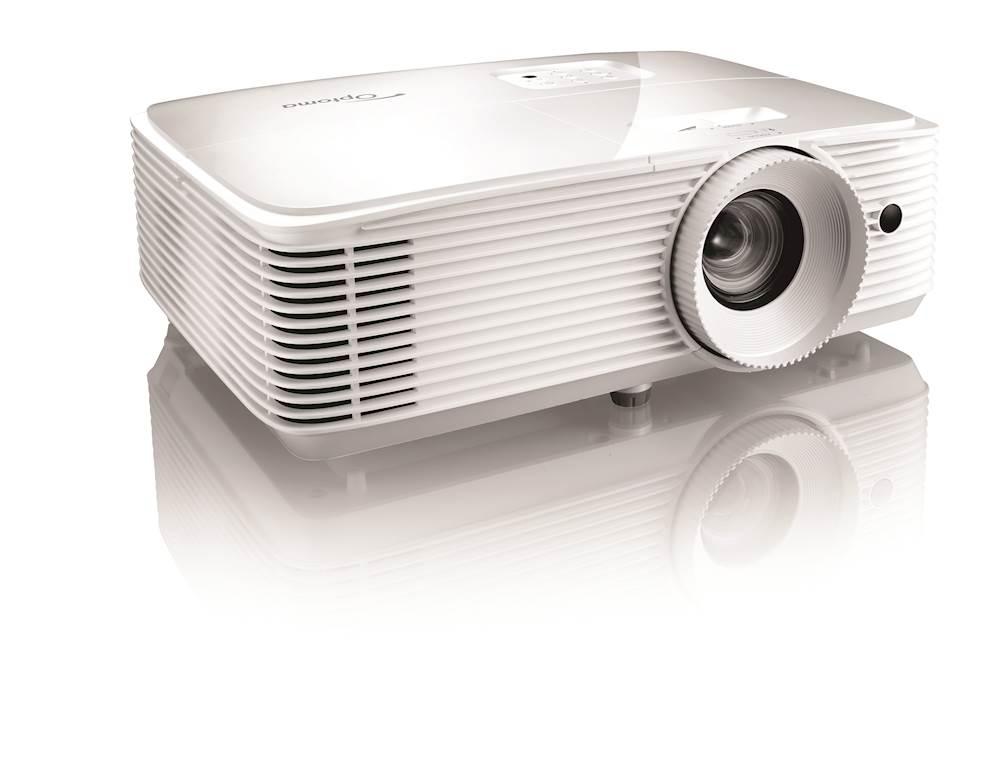 Proiector Optoma HD29HLVx, FHD 1920* 1080, 4.500 lumeni, 50.000:1, 16:9/ 4:3, dimensiune maxima imagine 301.4"/ 7.66 m, distanta maxima de proiectie 7.5 m, lampa 4.000 ore/ 15.000 ore Eco+, zoom 1.3, 2* HDMI, USB-A power 1.5A, audio out, RS232, 26- 28 dB, Full 3D, Security bar, Kensington Lock