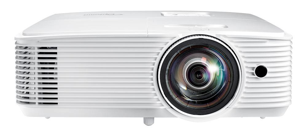 Videoproiector Optoma X309ST, DLP 3D, XGA 1024*768, 3.700 lumeni, 25.000:1, 4:3/ 16:9, dimensiune maxima imagine 247", distanta de proiectie 0.4m - 3.1 m, lampa 6.000 ore/ 15.000 Eco, VGA, HDMI, composite video, audio in/ out, USB-A power 1A, RS232, 26- 28 dB, Security bar, Kensington Lock