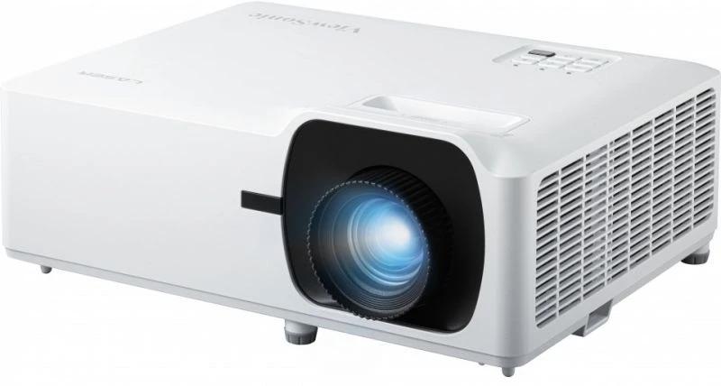 Videoproiector Viewsonic LS751HD, 5.500 lumeni, FHD 1920* 1080, 3.000.000:1, laser 20.000 ore- 30.000 ore, zoom optic 1.6x, dimensiune maxima imagine 300", distanta maxima de proiectie 14.88 m, 29- 32 DB, 2* HDMI, audio out, boxe 2* 15W, USB Type A (Power): 1 (5V/1.5A), RS232, RJ45, 4.5 kg