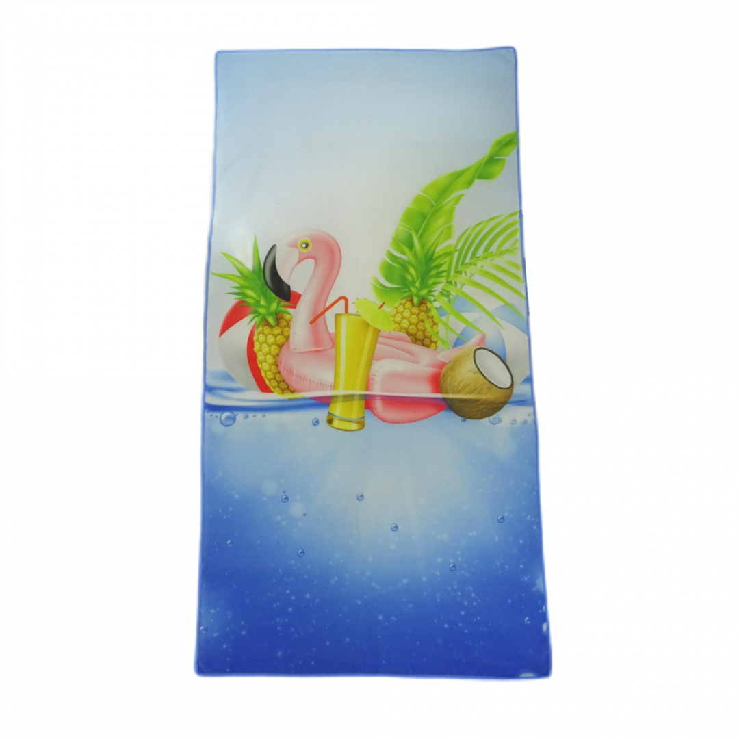 "Beach Towel 70x140 cm Flamingo
Material : 100% polyester, 220 GSM "