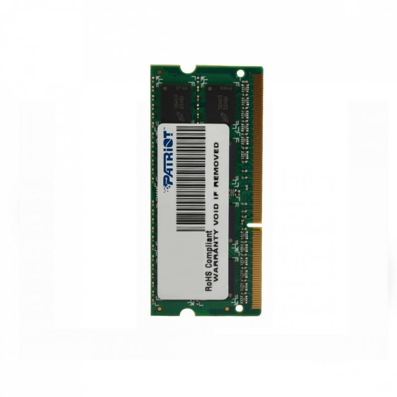 Memorie RAM notebook Patriot, SODIMM, DDR3, 8GB, CL11, 1600Mhz
