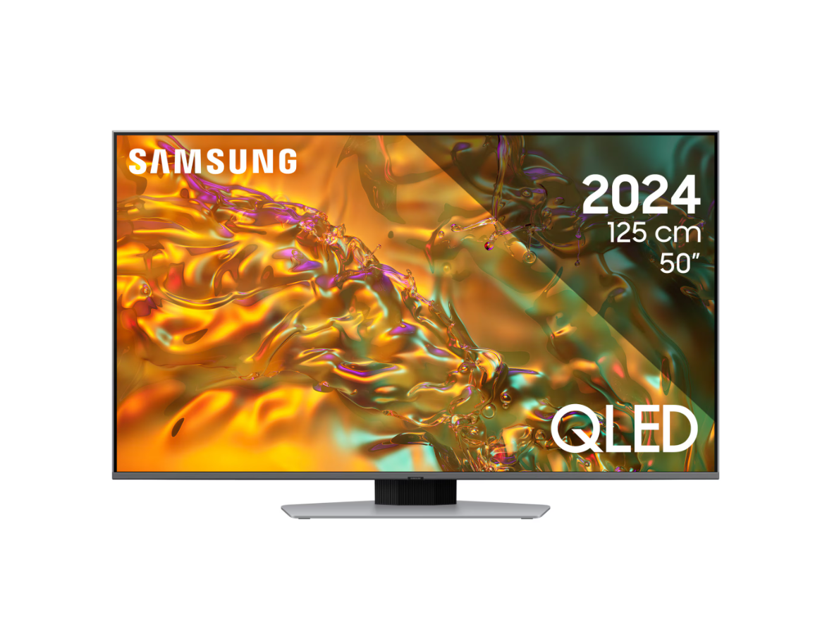 Televizor SAMSUNG QLED 50Q80D, 125 cm, Smart, 4K Ultra HD, Clasa G (Model 2024)