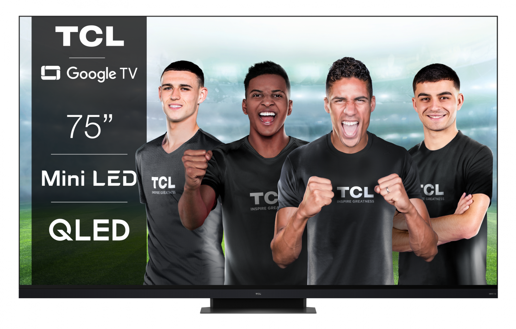 Televizor Smart QLED TCL 75C935 190,5 cm (75") 4K Ultra HD Wi-Fi Negru