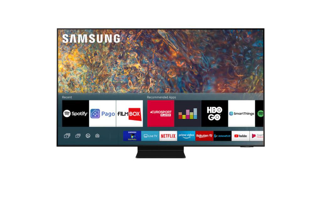 Televizor, Samsung, SM, QE50QN90AATXXH, 2021, 125CM, NEO QLED, Smart TV ,4K, Negru, Plat, Tizen, Mirroring iOS, Android, Neo Quantum Processor4K, HDR10+/HLG, 120Hz, DVB-T2CS2, 4.2, 60 W, Subwoofer integrat: Da,Wi-Fi, Bluetooth, 1 x RJ-45, 1 x S/PDIF, CI+ slot, 3 x HDMI, 2 x USB, 1x HDMI 2.1, 200 x