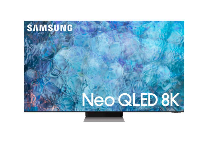 Televizor, Samsung, SM, QE65QN900ATXXH, 2021, 163CM, NEO QLED, Smart TV ,8K, Argintiu, Plat, Tizen, Mirroring iOS, Android, Neo Quantum Processor8K, HDR10+/HLG, 100 Hz, DVB-T2CS2, 6.2, 80 W, Subwoofer integrat: Da,Wi-Fi, Bluetooth, 1 x RJ-45, 1 x S/PDIF, CI+ slot, 4 x HDMI 2.1, 3 xUSB, 400 x 300