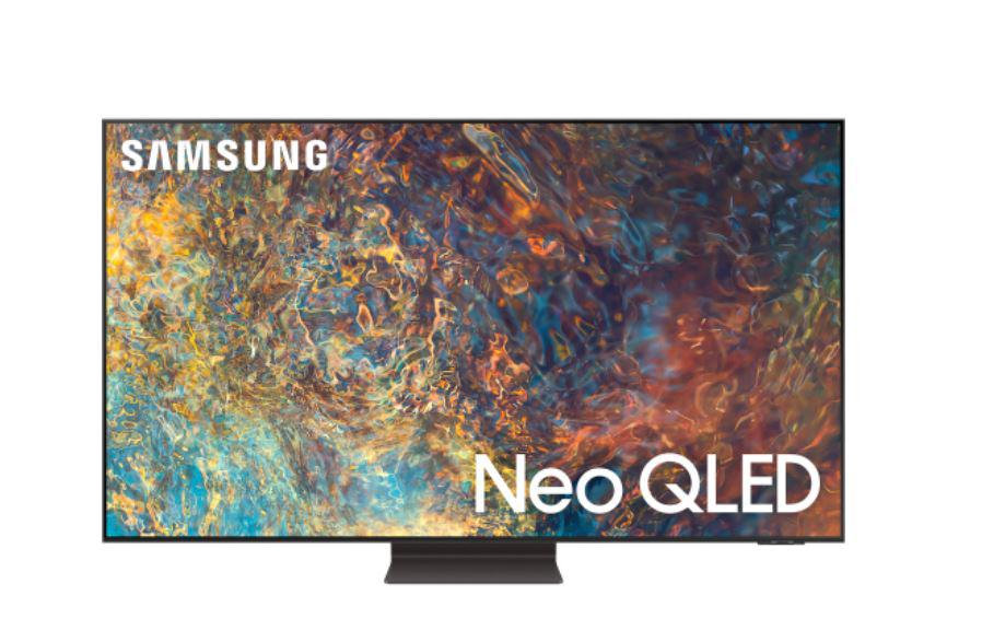 Televizor, Samsung, SM, QE65QN95AATXXH, 2021, 163CM, NEO QLED, Smart TV ,4K, Negru, Plat, Tizen, Mirroring iOS, Android, Neo Quantum Processor4K, HDR10+/HLG, 100 Hz, DVB-T2CS2, 4.2, 70 W, Subwoofer integrat: Da,Wi-Fi, Bluetooth, 1 x RJ-45, 1 x S/PDIF, CI+ slot, 4 x HDMI 2.1, 3 xUSB, 400 x 300, Cablu