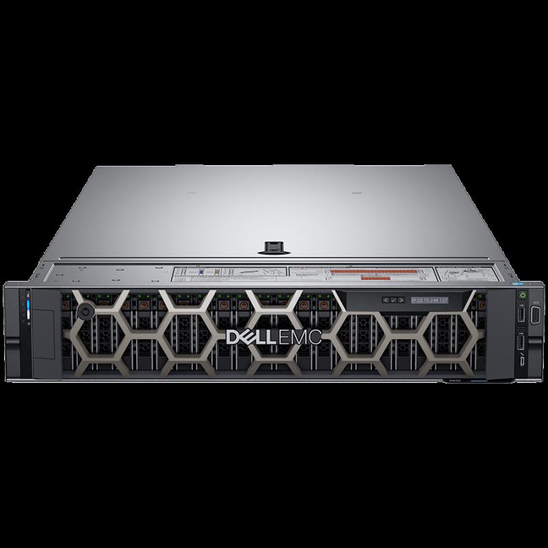 PowerEdge R550 Server 2x Intel Xeon Silver 4310 2.1G, 12C/24T, 10.4GT/s, 18M Cache, Turbo, HT (120W) DDR4-2666, 2x 32GB RDIMM, 3200MT/s, Dual Rank 16Gb BASE x8, 2x 480GB SSD SATA Read Intensive 6Gbps 512 2.5in Hot- plug AG Drive, 1 DWPD, 2.5" Chassis with up to 16 Hard Drives (SAS/SATA), 3 PCIe