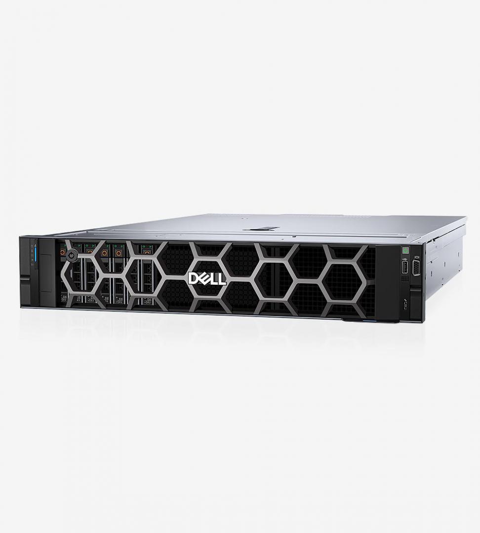 PowerEdge R760xs Rack Server Intel Xeon SIlver 4410Y 2G, 12C/24T, 16GT/s, 30M Cache, Turbo, HT (150W) DDR5-4000, 16GB RDIMM, 4800MT/s Single Rank, 480GB SSD SATA Read Intensive 6Gbps 512 2.5in Hot-plug AG Drive,3.5in HYB CARR, 3.5 Chassis with up to 8 Hard Drives, Motherboard with Broadcom 5720 Dual