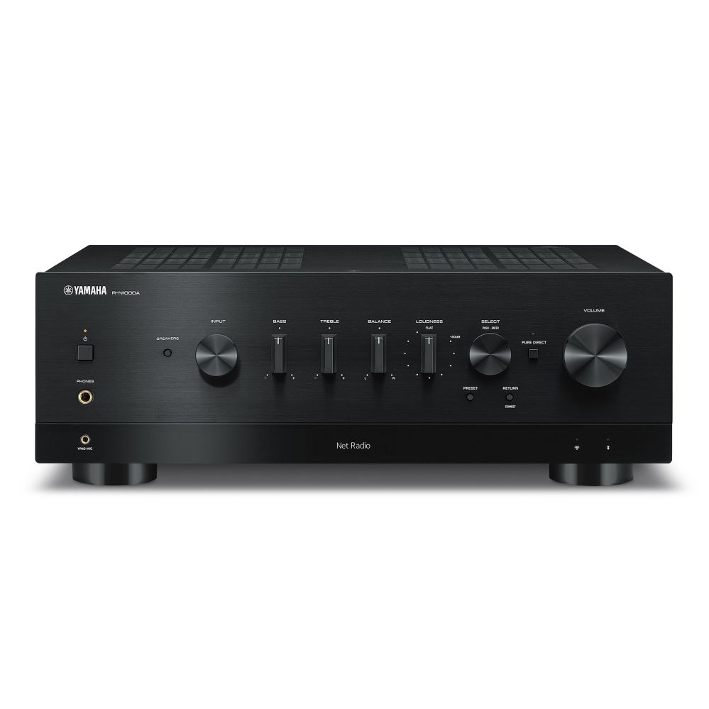 Receiver stereo Yamaha R-N1000A, negru