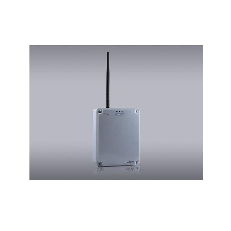 Wireless addressable Router VIT02:- performs the functions of a repeater (retransmitting the radio signlasin the network);- controls conventional sounders or fire protection and fire alarmequipment, through aprogrammable fire relay output;- power supplied by alternating voltage 220V/50Hz;- has a