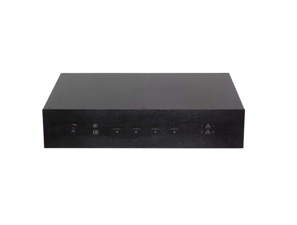 Resigilat Streamer audio cu amplificare 4 zone Rakoit HA400, 4x100W, LAN /Wi-Fi /BT, Multiroom, Airplay 2