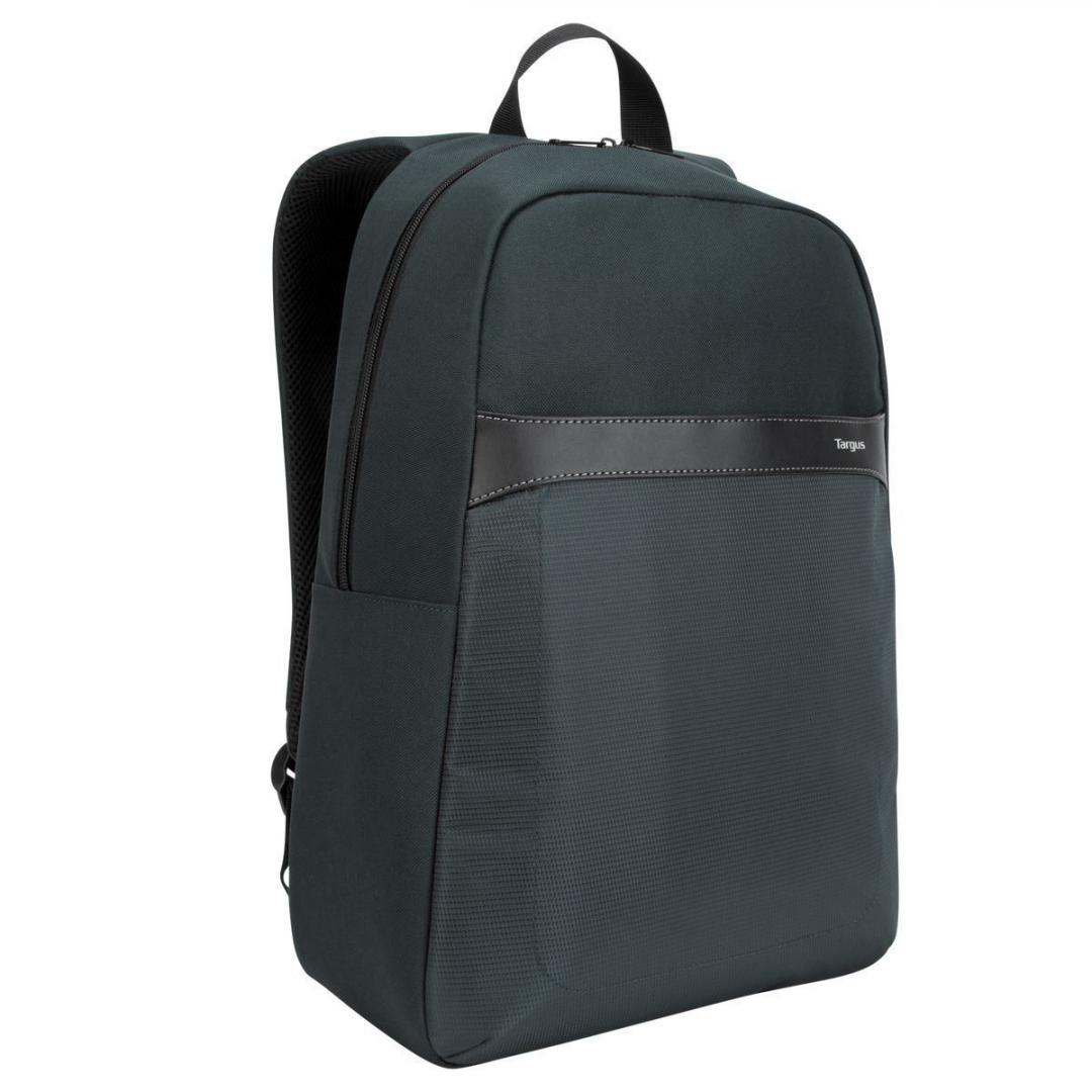 Rucsac laptop Geolite Essential, pentru laptopuri de 15.6" sau mai mici, capacitate 26 de litri, material nylon;PU, dimensiuni:43 x 16.5 x 33 cm, dimensiune compartiment laptop: 38.7 x 2.5 x 26.5 cm, greutate 0.53 kg, negru