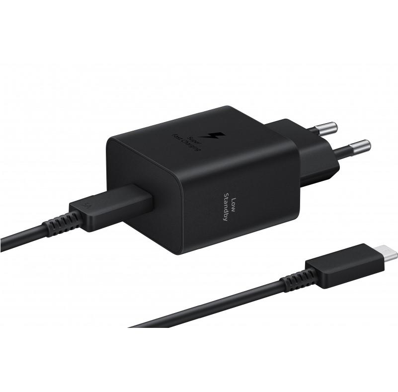 Samsung Galaxy 45W Power Adapter Black & Cable